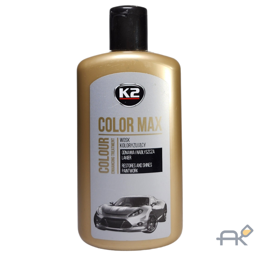 Полироль K2 COLOR MAX цветная 250мл серебрянный